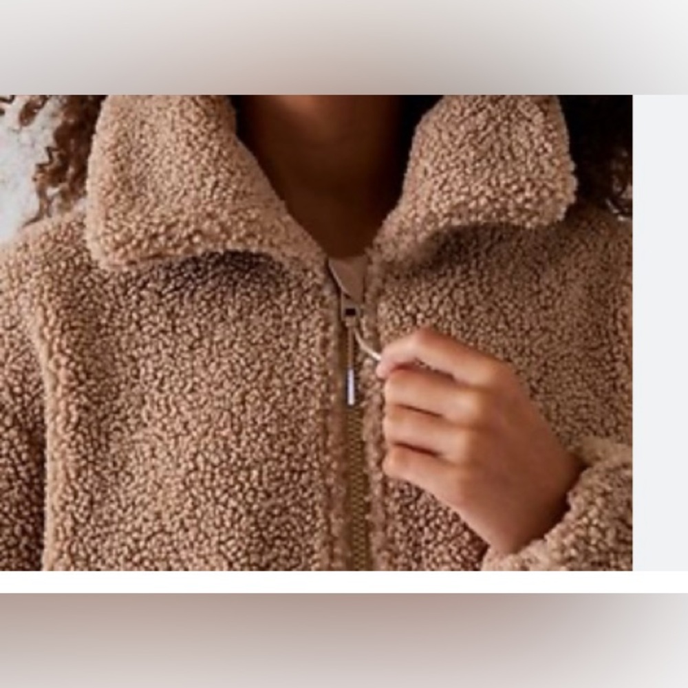 Teddy bear fleece brown jacket